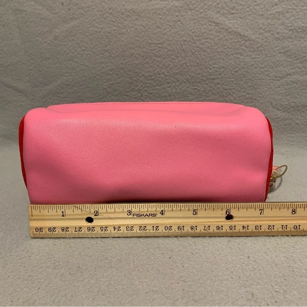 Juicy Couture Pink/Red Just Say Oui Makeup Cosmetic Bag
